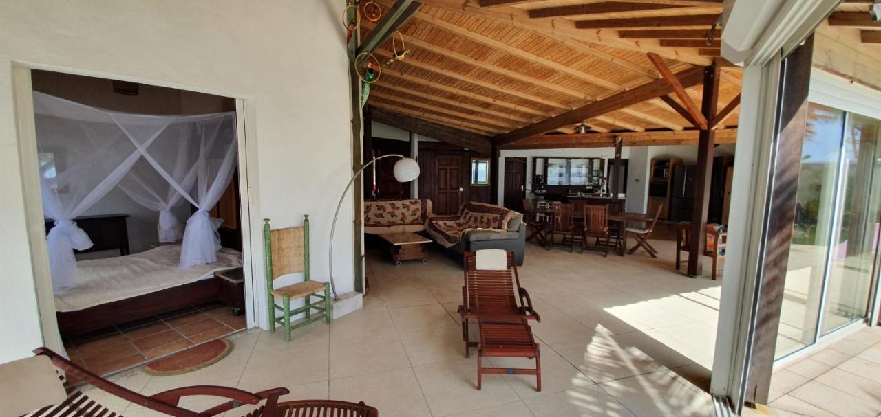 Wild Paradise: Villa Vue Mer Piscine A Debordement Le Moule Exterior foto