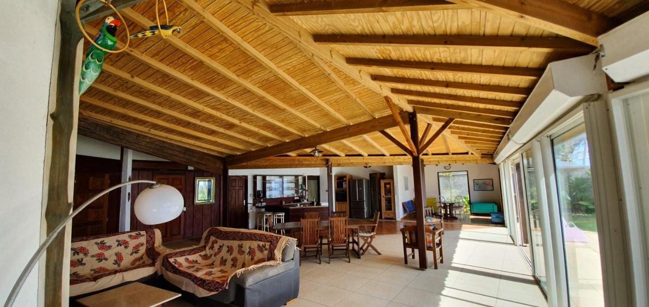 Wild Paradise: Villa Vue Mer Piscine A Debordement Le Moule Exterior foto